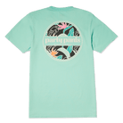 Men's Short Sleeve T- Shirt - Sweet Leaf Chalky Mint TEES PARTY PANTS 