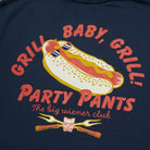 Men's Short Sleeve T- Shirt - Big Weiner Club Navy Blue TEES PARTY PANTS 
