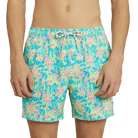 PALMDALE PARTY STARTER SHORT - CYAN PARTY STARTER SHORTS PARTY PANTS 