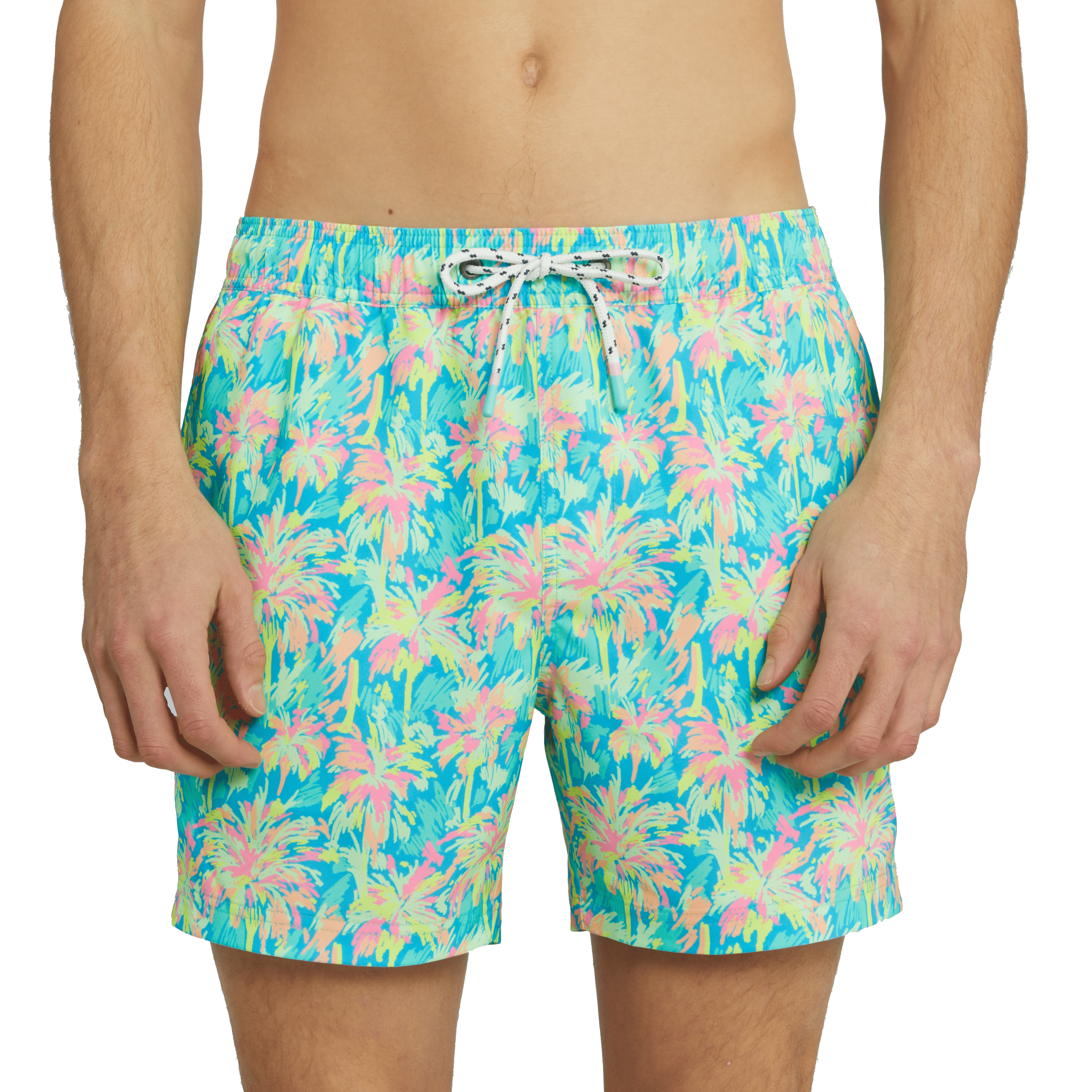 PALMDALE PARTY STARTER SHORT - CYAN PARTY STARTER SHORTS PARTY PANTS 