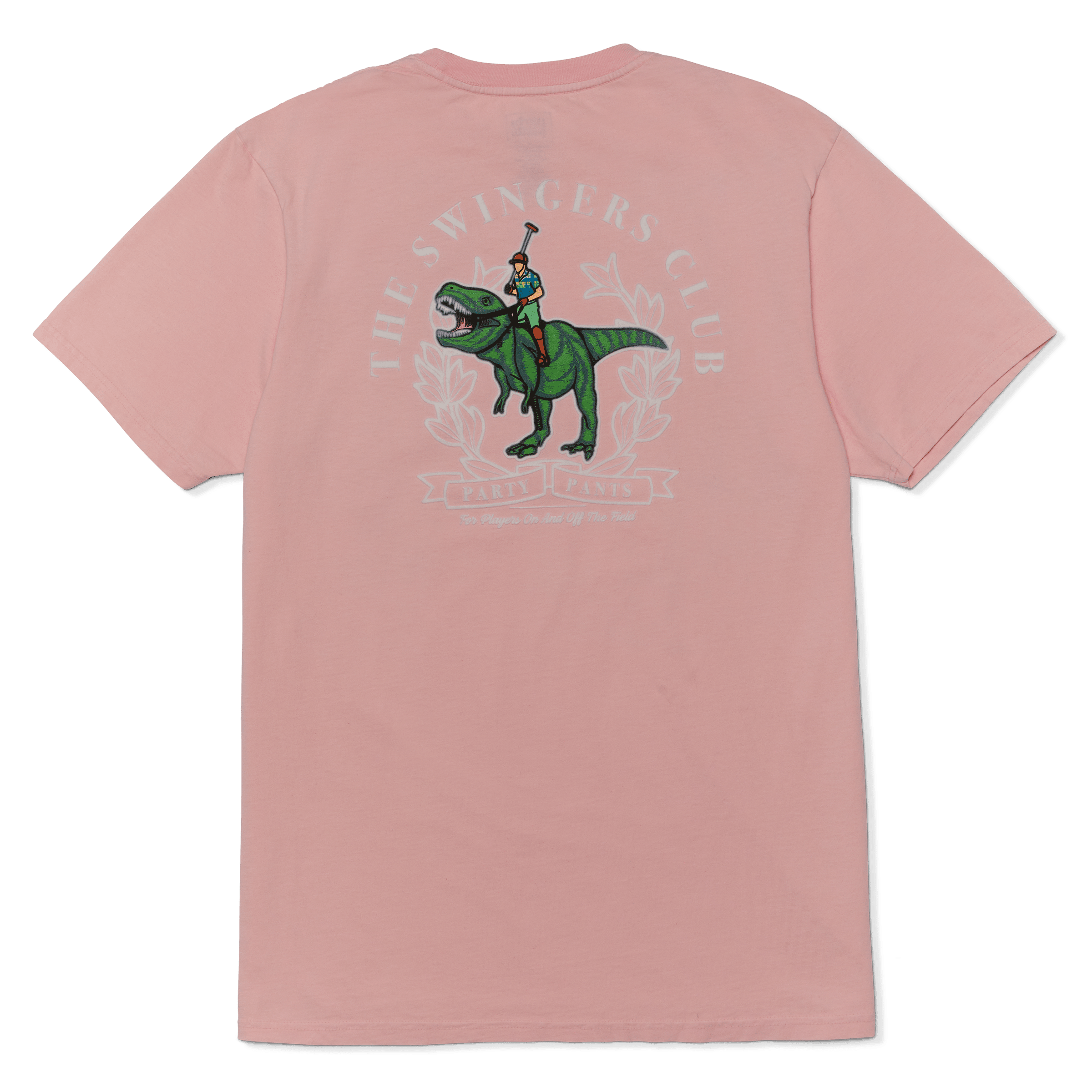 SWINGERS REX T-SHIRT - PINK TEE PARTY PANTS 