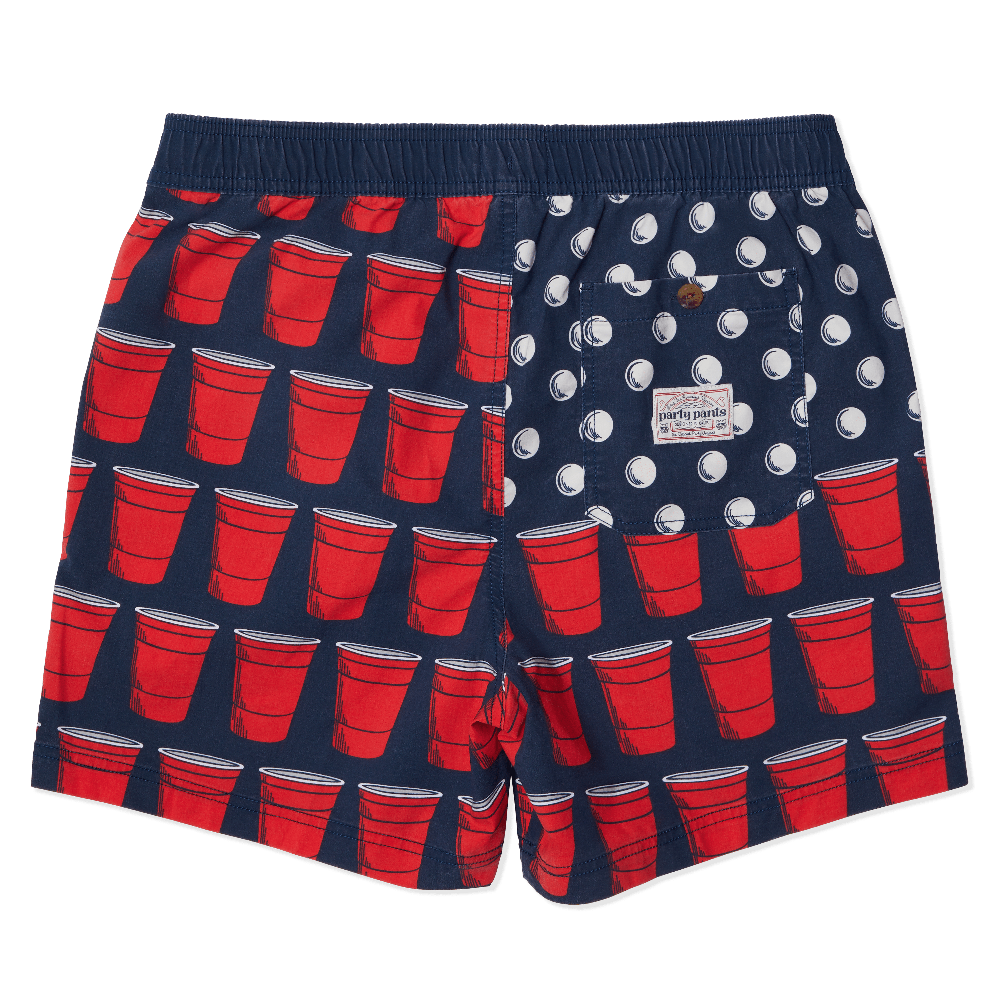 Weekend Send Navy Party Starter Shorts