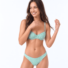Women's Ashley Cheeky High Thigh Bottoms - Pool Women's Bottoms PARTY PANTS 