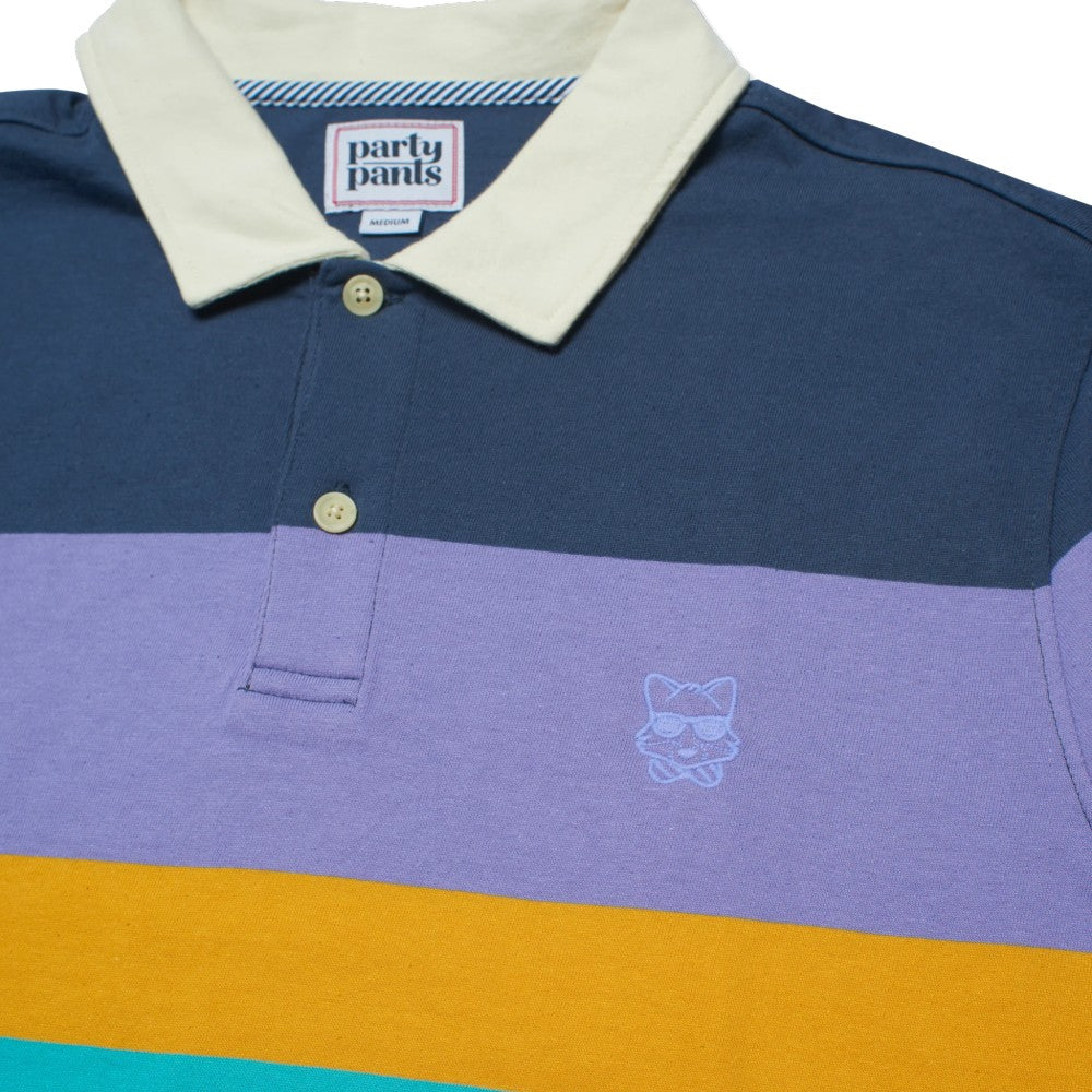 The Madison Rugby Shirt - Ocean