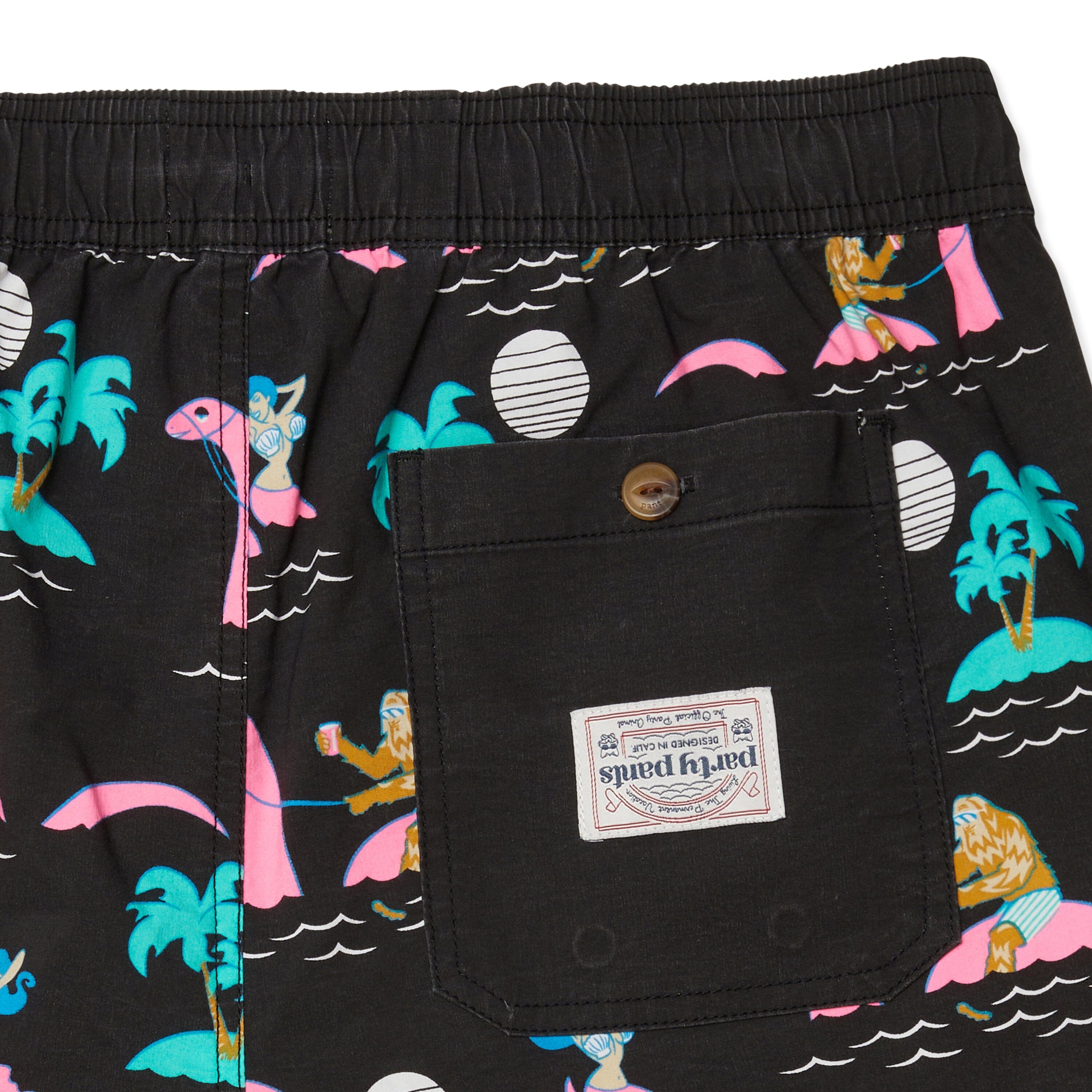 Party Pants USA Men’s Swim Trunks, Characters, Stretch Swimming Board  Shorts, 5.5” Inseam : : Clothing, Shoes & Accessories