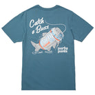CATCH A BUZZ T-SHIRT - INDIGO BLUE TEE PARTY PANTS 