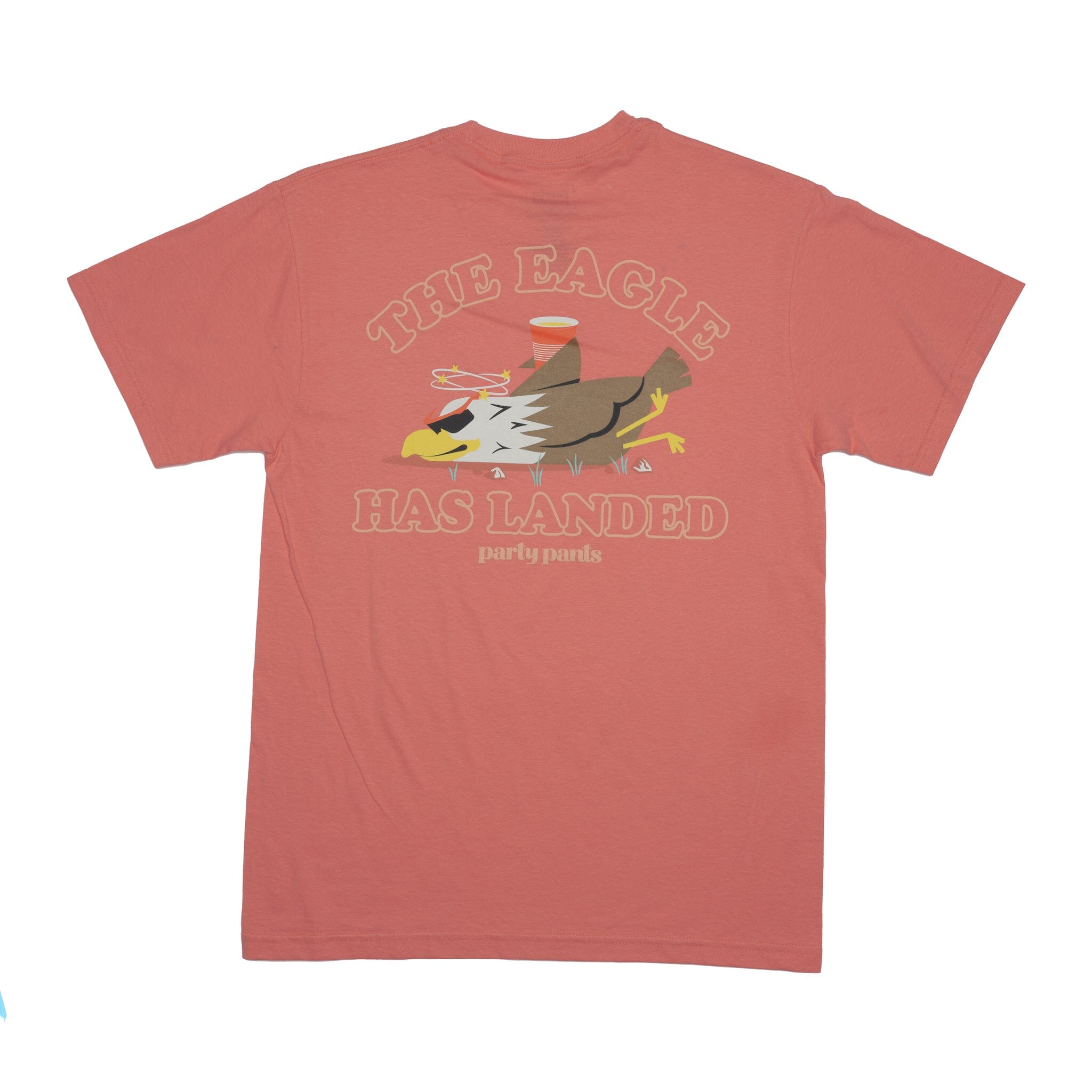 EAGLE HAS LANDED SHORT SLEEVE TEE SALE TOPS PARTY PANTS 