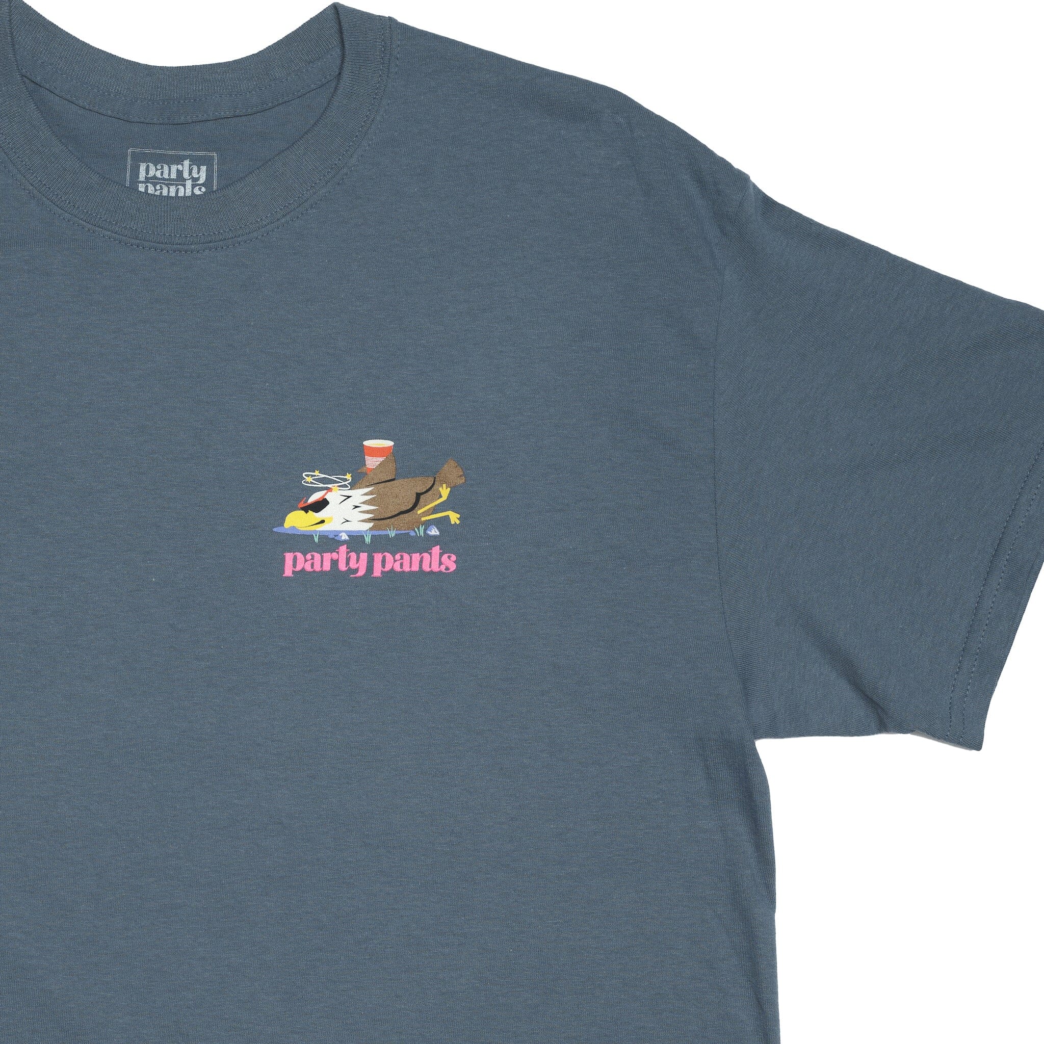 EAGLE HAS LANDED SHORT SLEEVE TEE TEE PARTY PANTS 