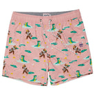 LET'S PAR-TEE PARTY STARTER SHORT - PINK PRINTED SHORTS PARTY PANTS 