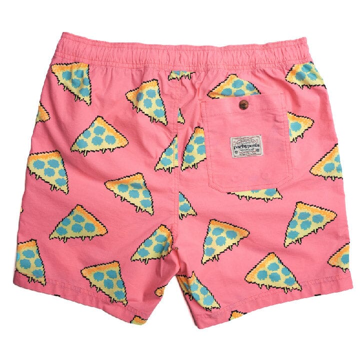 BAKED PARTY STARTER SHORT - PINK PRINTED SHORTS PARTY PANTS 