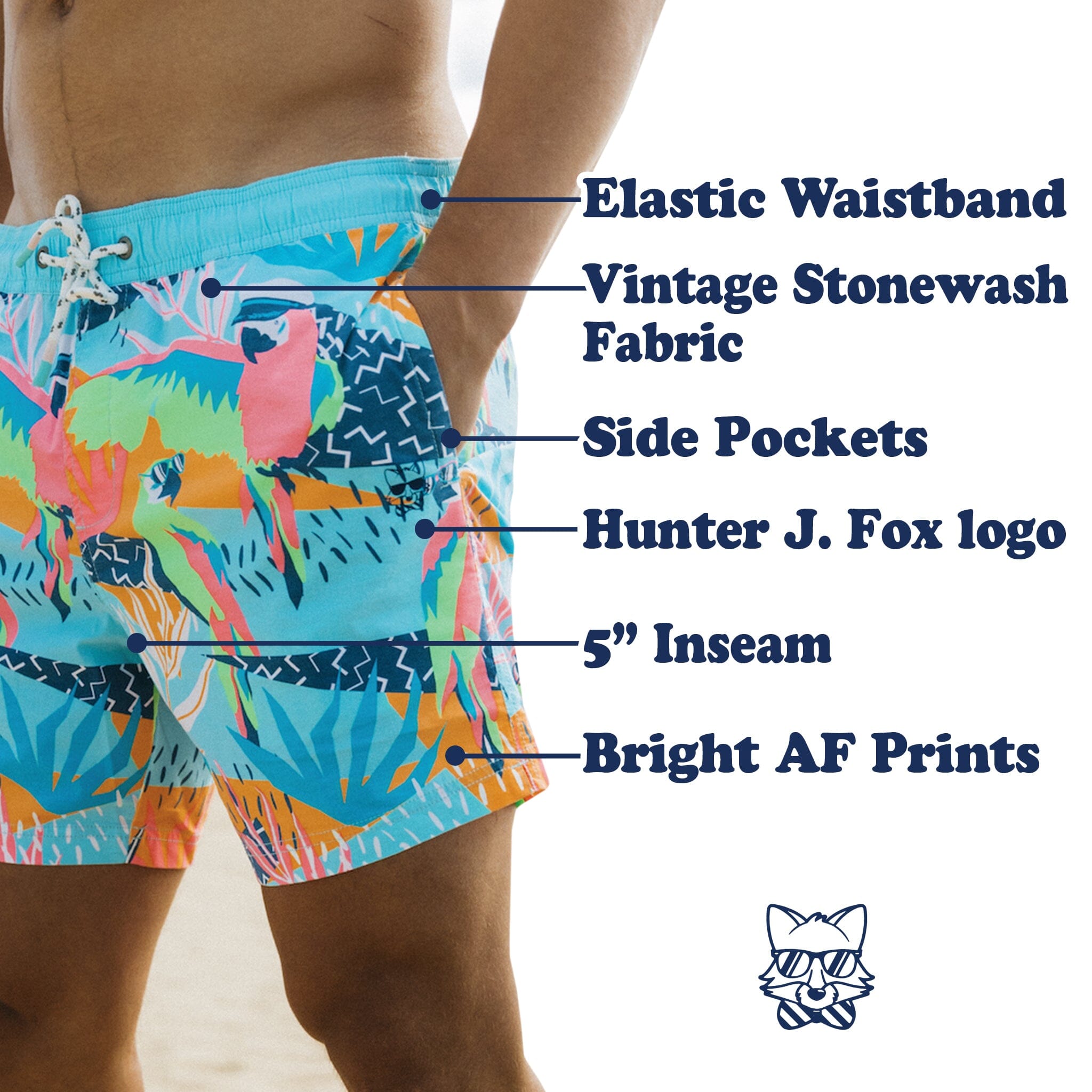 The 10 Best Patterned Swim Trunks to Wear Poolside This Summer